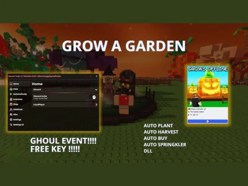 Tính Năng Nổi Bật Của Hack Grow A Garden VNG