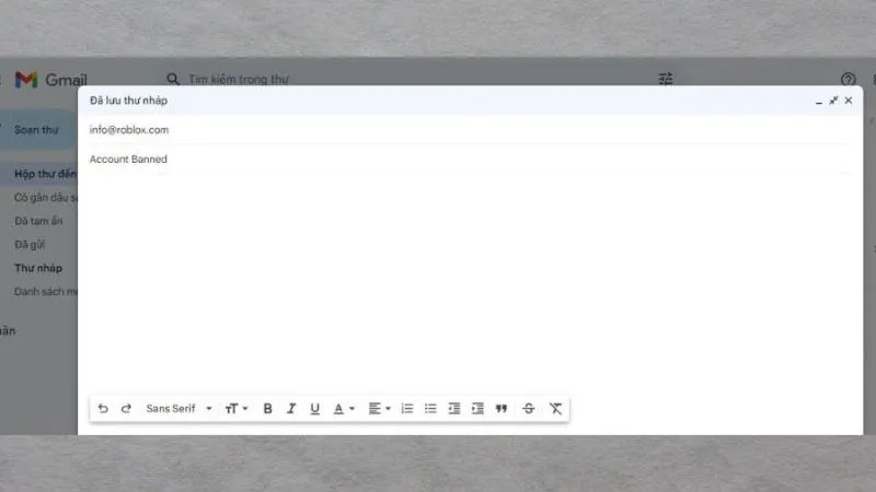Gửi Email Kháng Cáo
