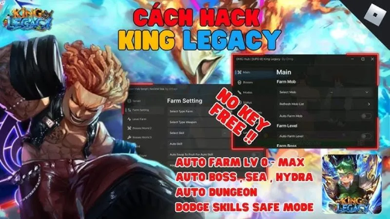 Hack King Legacy Có Tính Năng Gì?