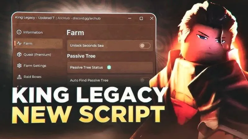 Tổng Hợp Script King Legacy Mới Nhất Hoạt Động Mượt Trên Mọi Map