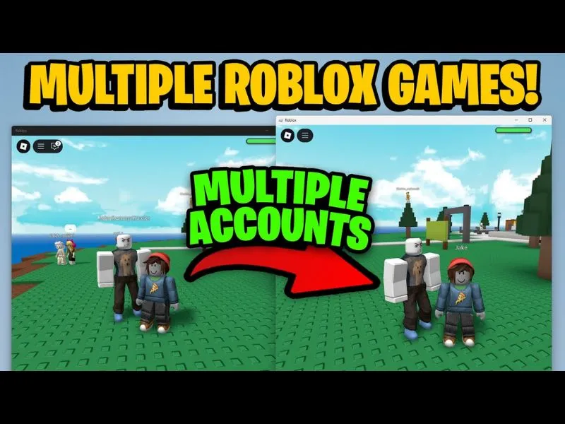 Mở và sử dụng nhiều tài khoản roblox cùng lúc trên một thiết bị
