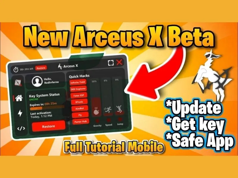Tính Năng Nổi Bật Của Arceus X Mod Apk