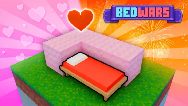 Phá hủy giường đối phương trong Bedwars Roblox