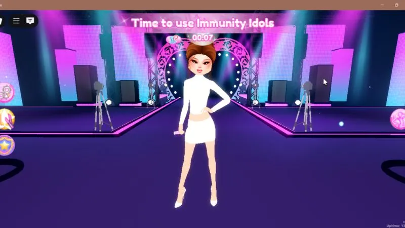 Trình diễn trên sàn Catwalk trong Dress To Impress