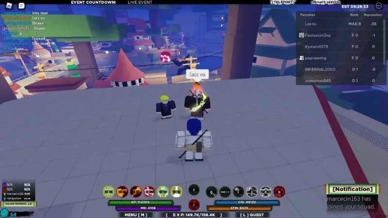 Chế độ PvE và PvP linh hoạt trong Shindo Life