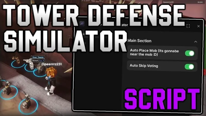 Các Mẹo Chơi Tower Defense Simulator Và Kinh Nghiệm Vàng Cho Thủ Thành