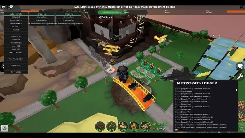 Xây Dựng Phòng Thủ Và Ngăn Chặn Làn Sóng Kẻ Thù Trong Tower Defense Simulator