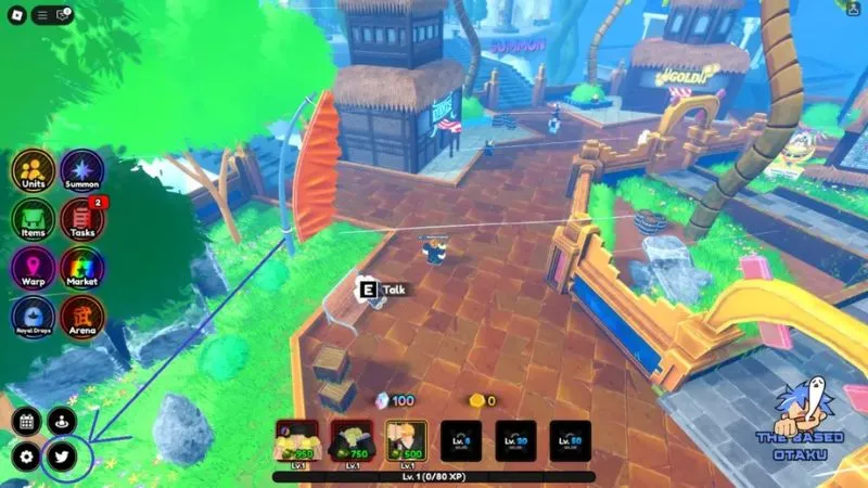 Triệu Hồi Các Nhân Vật Anime Mạnh Mẽ Trong All Star Tower Defense X