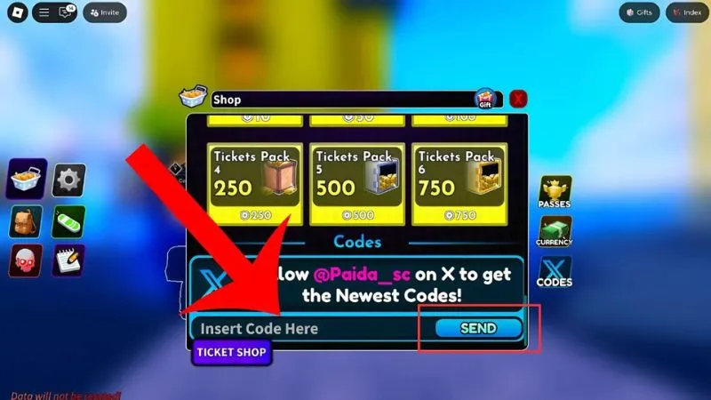 Nhấn nút Send hoặc Try để xác nhận