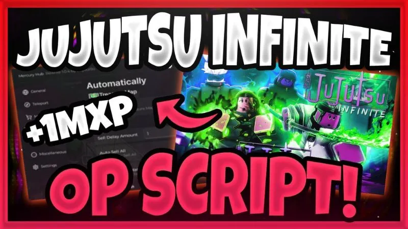 Trải nghiệm nội dung game thoải mái hơn trong Hack Jujutsu Infinite