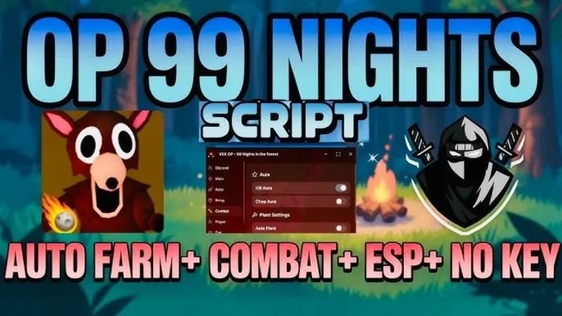 Cách Sử Dụng Script 99 Nights In The Forest Chi Tiết Từ A-Z