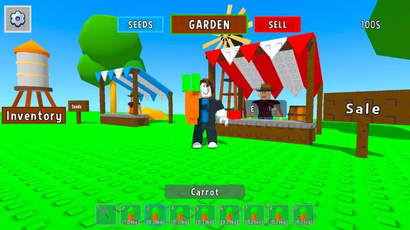 Tham gia sự kiện hằng ngày trong Grow A Garden