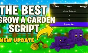 Tổng Hợp Các Mã Script Grow A Garden (Auto Farm, Infinite Seeds, Sell All ) V2.1.8